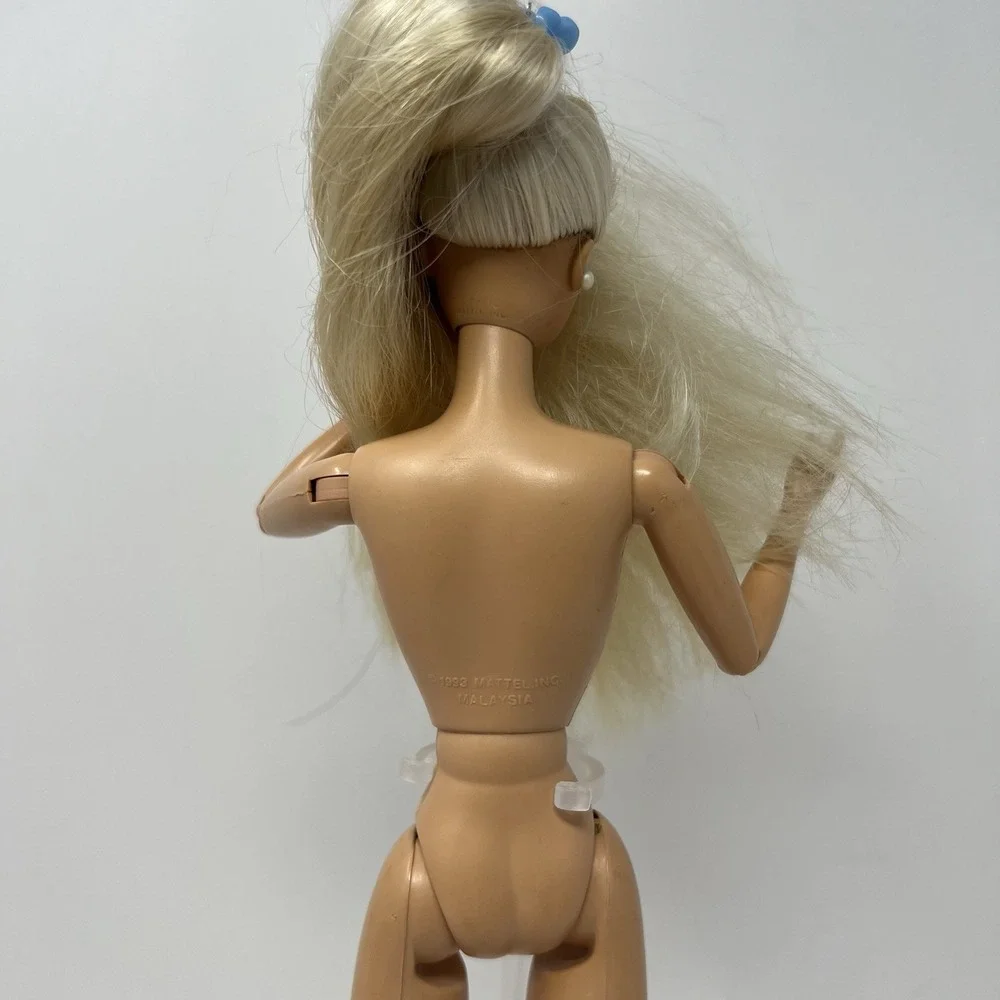 Barbie Working Out Articulated Body‎ bend hips long Blond Hair 1993